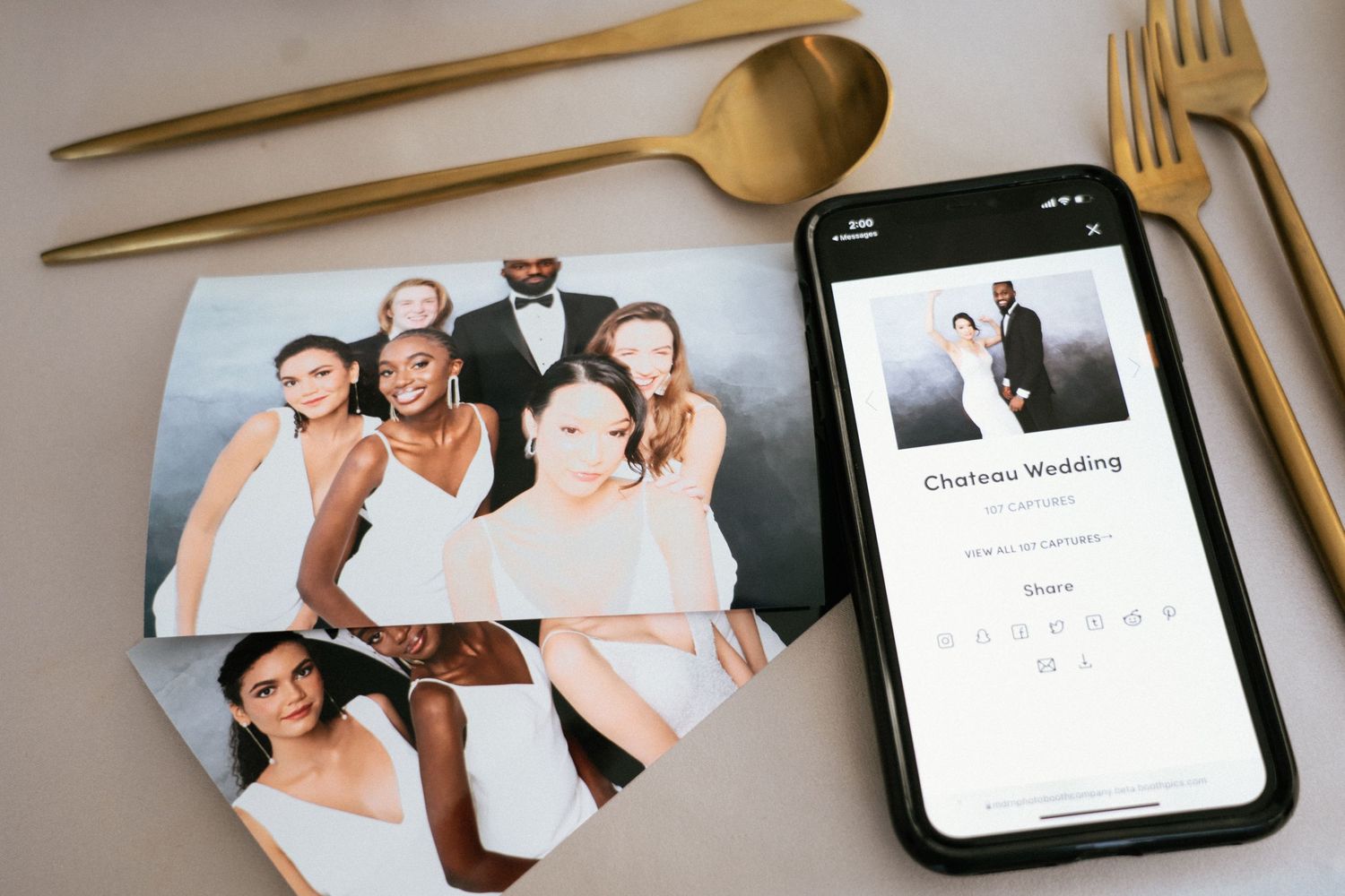 Take home high-quality 4x6 instant prints, perfect for keeping cherished memories from your celebration in beautiful, lasting photos!