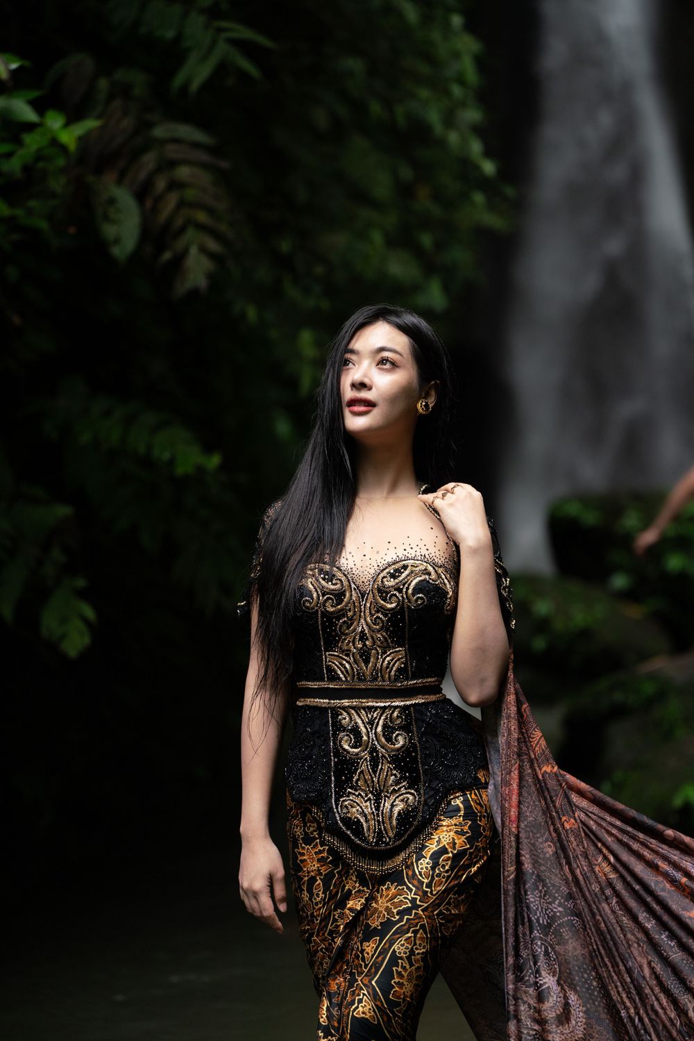 Personal branding and lifestyle photography at Leke-Leke Waterfall.