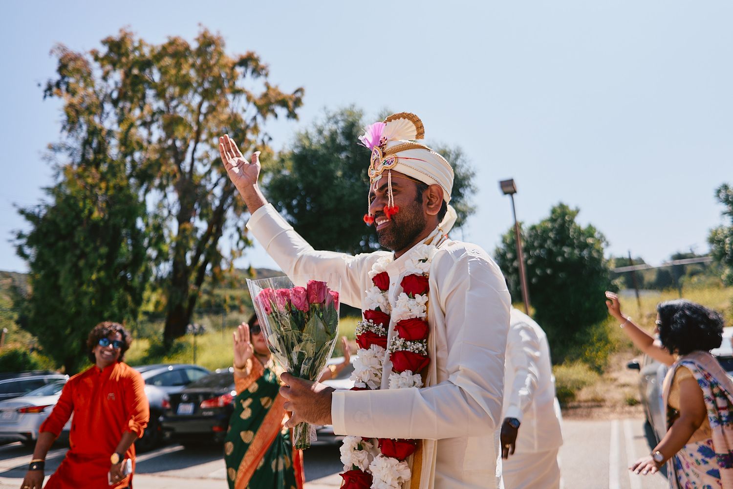 Calabasas Malibu Hindu Temple Wedding photo