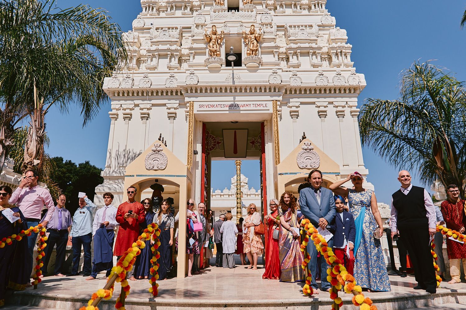 Calabasas Malibu Hindu Temple Wedding photo