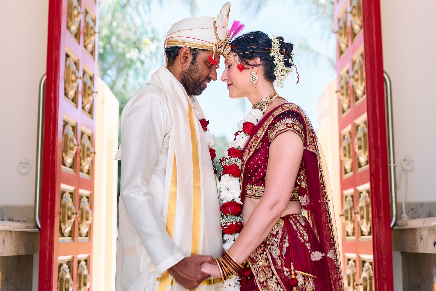 Calabasas Malibu Hindu Temple Wedding photo