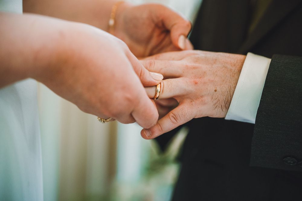 AnnaBelle and Matt's micro wedding at The Rosebud in Savage, MD.