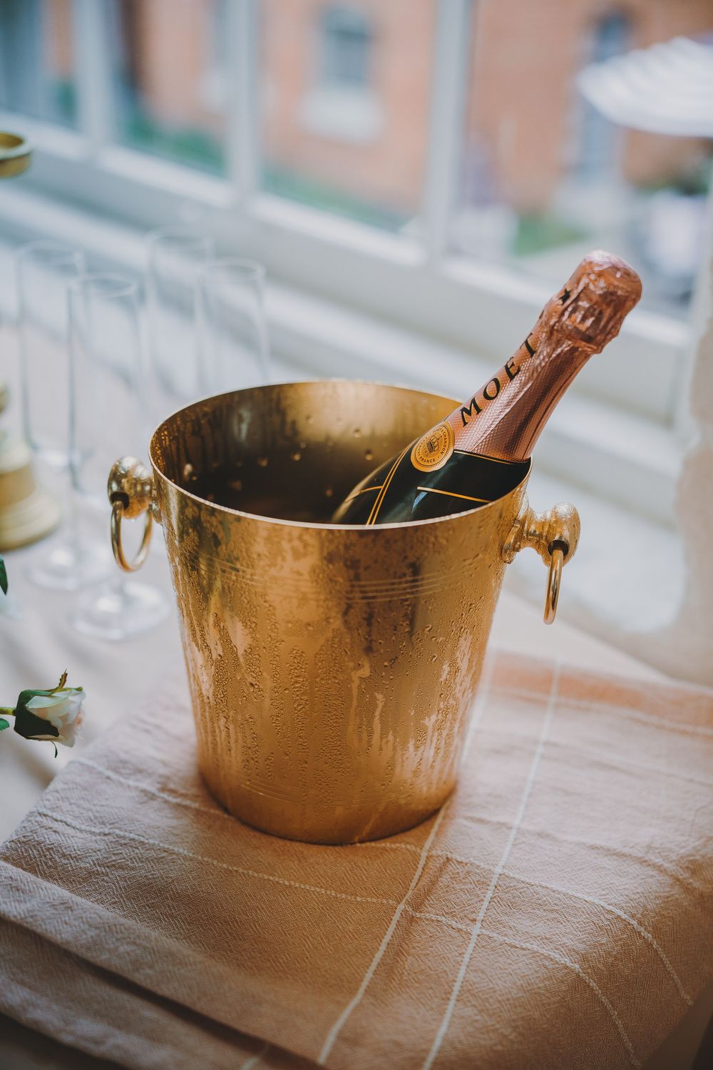 AnnaBelle and Matt's micro wedding at The Rosebud in Savage, MD.