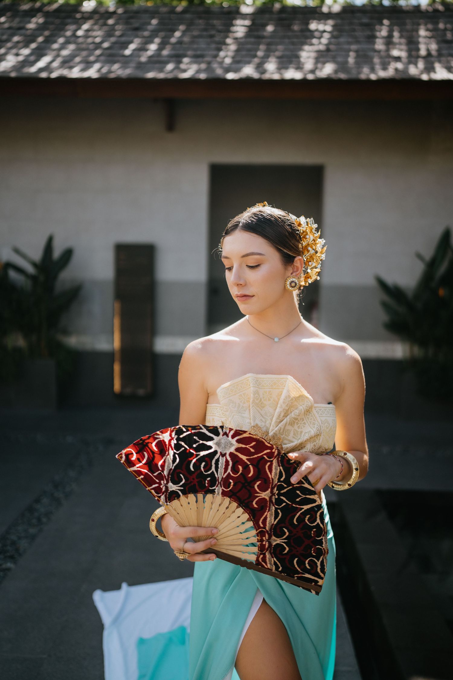 Solo lifestyle photography in Bali at Kappa Senses Ubud