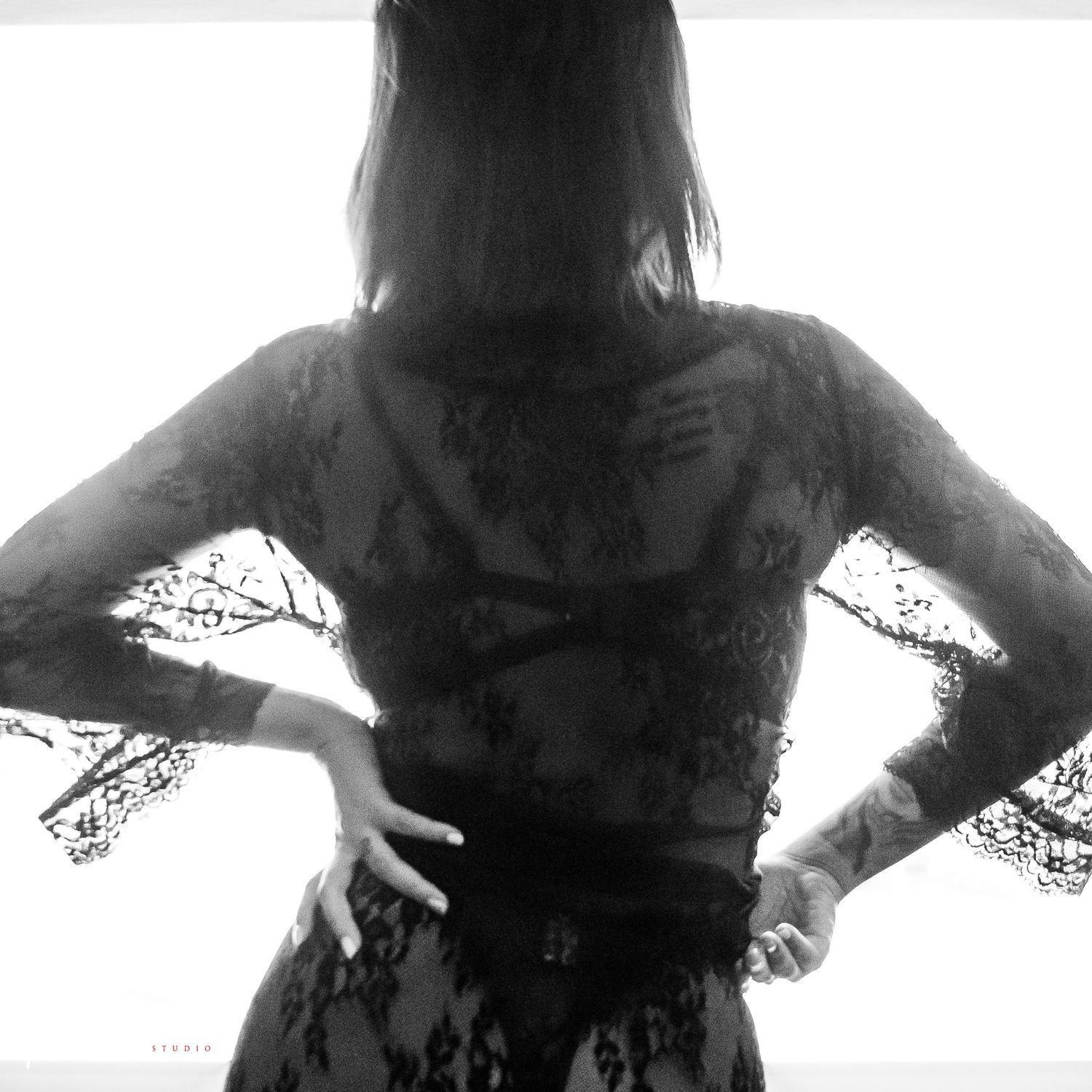 Halloween session boudoir art