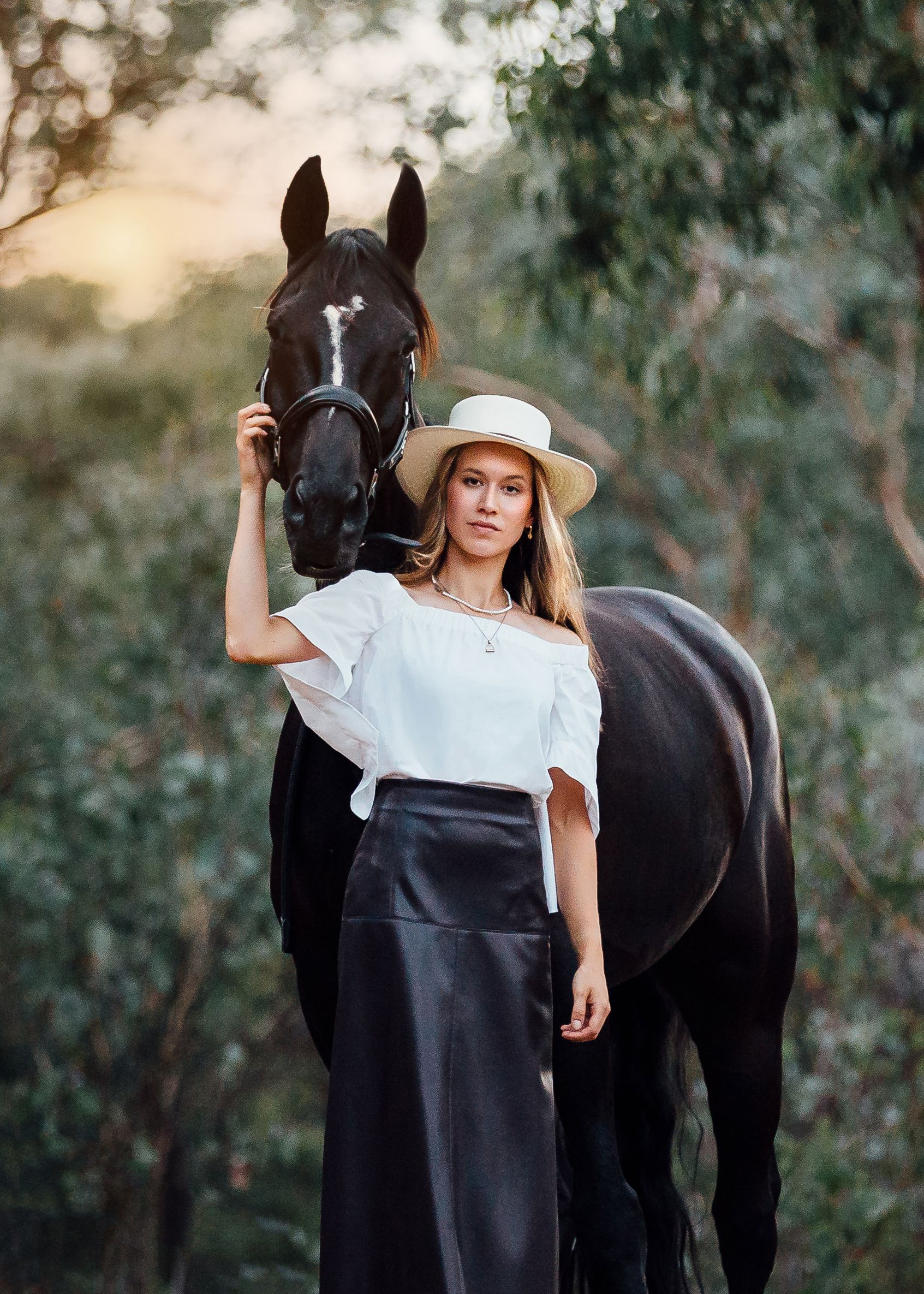equisoul photography fine art equine photographer melbourne victoria australia portrait gould mel melanie sunset horse and rider