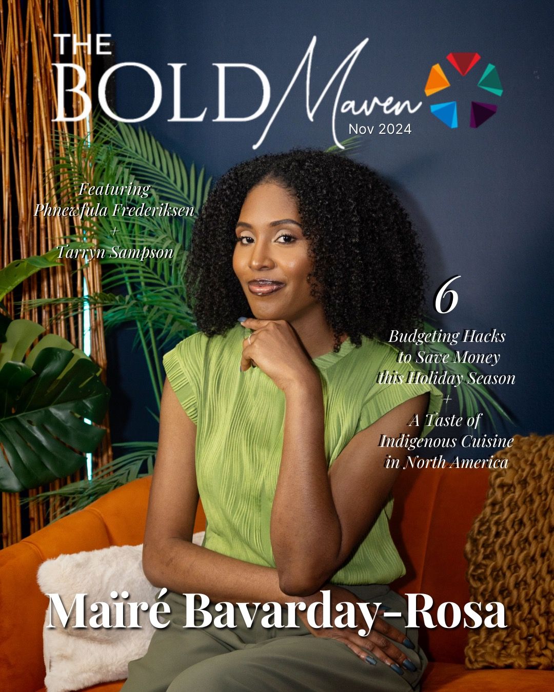 cover for the bold maven magazine