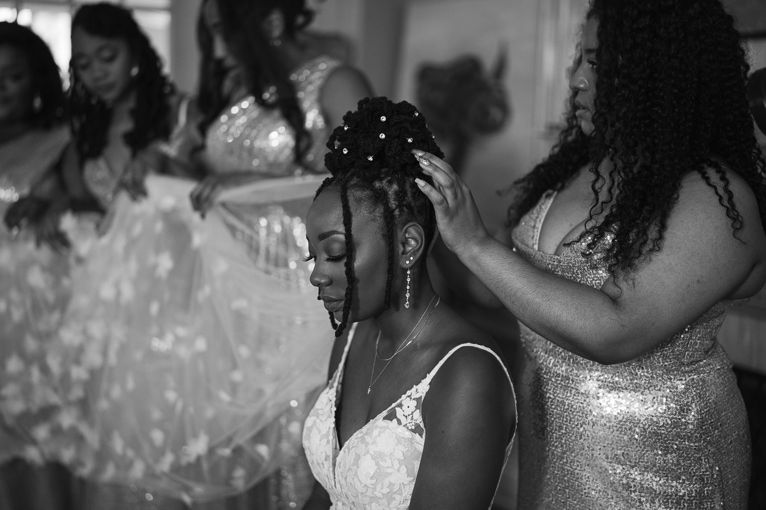 Wedding Photography a bride getting ready for her big day.