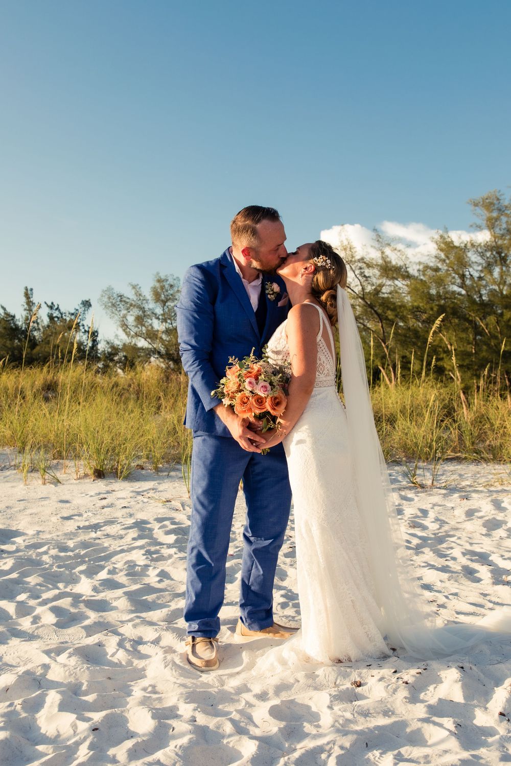 editorial style wedding photography in Tampa, St Pete, Clearwater, Naples, Sarasota, Florida during the golden hour