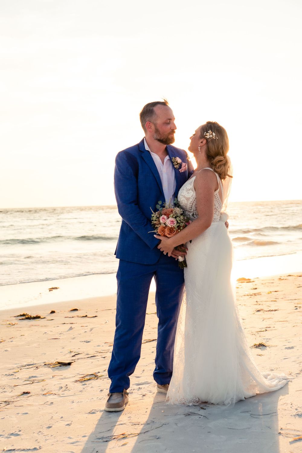 editorial style wedding photography in Tampa, St Pete, Clearwater, Naples, Sarasota, Florida during the golden hour