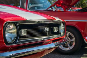 exterior of classic car
