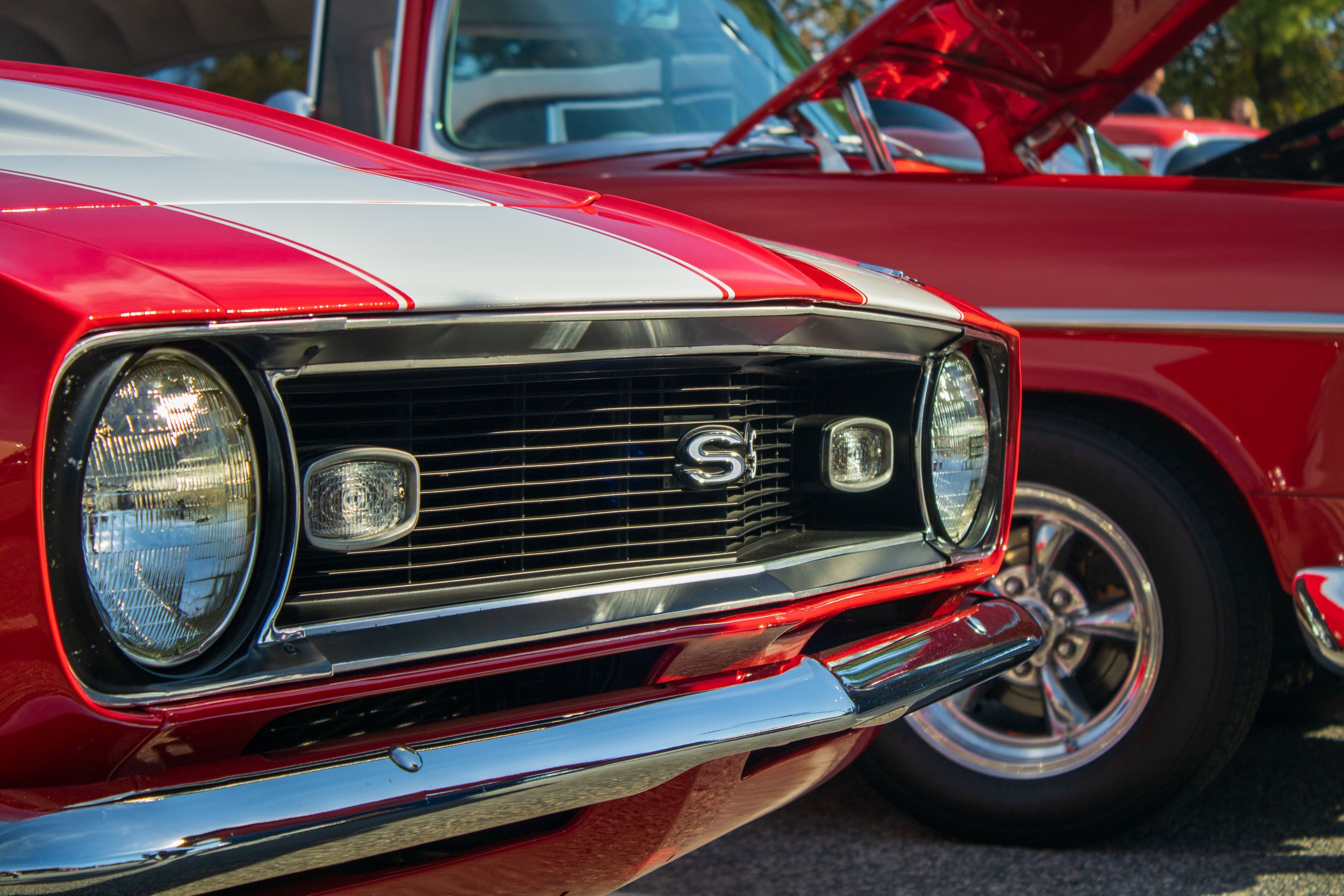 exterior of classic car