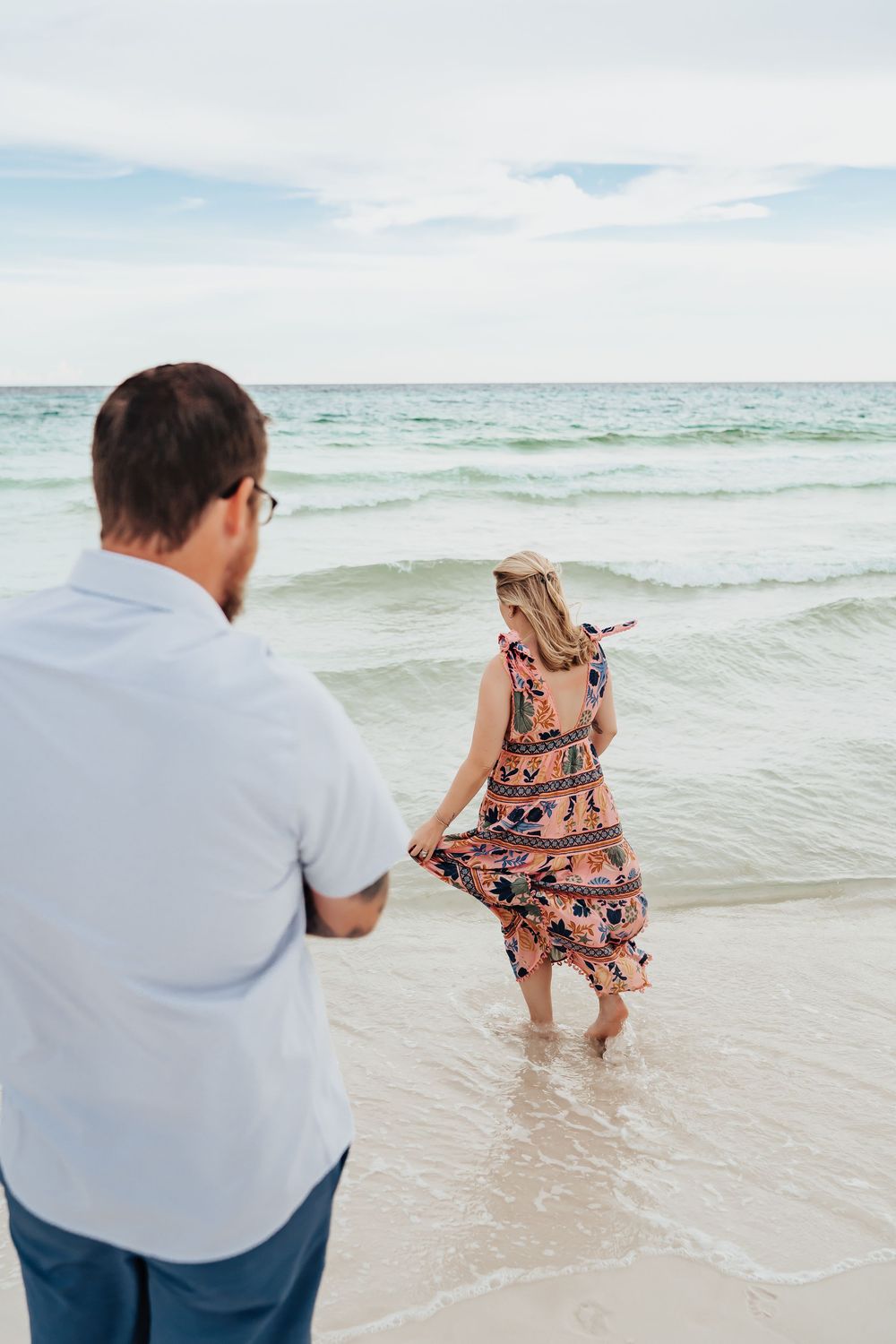 30A Couples Beach Photos At Dune Allen - 30A Florida Couples Photographer - Sam Haines Photography