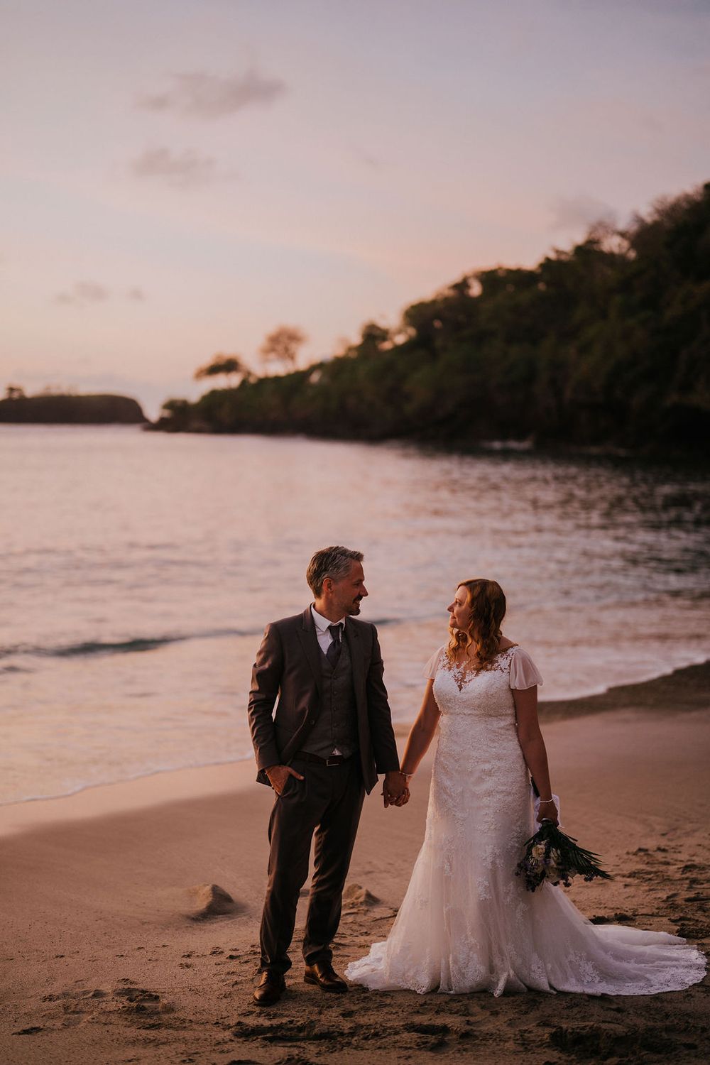 Prewedding couple photography in Bali with Virgin Beach