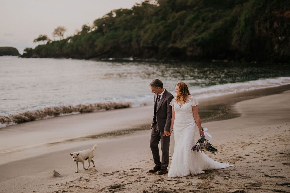 Prewedding couple photography in Bali with Virgin Beach views