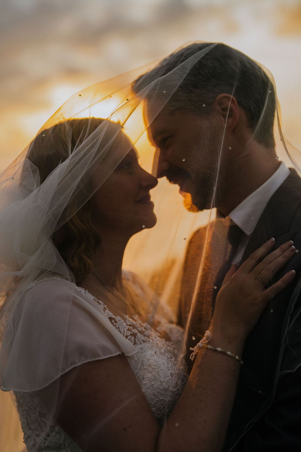 Romantic couple photography in Bali with Virgin Beach views