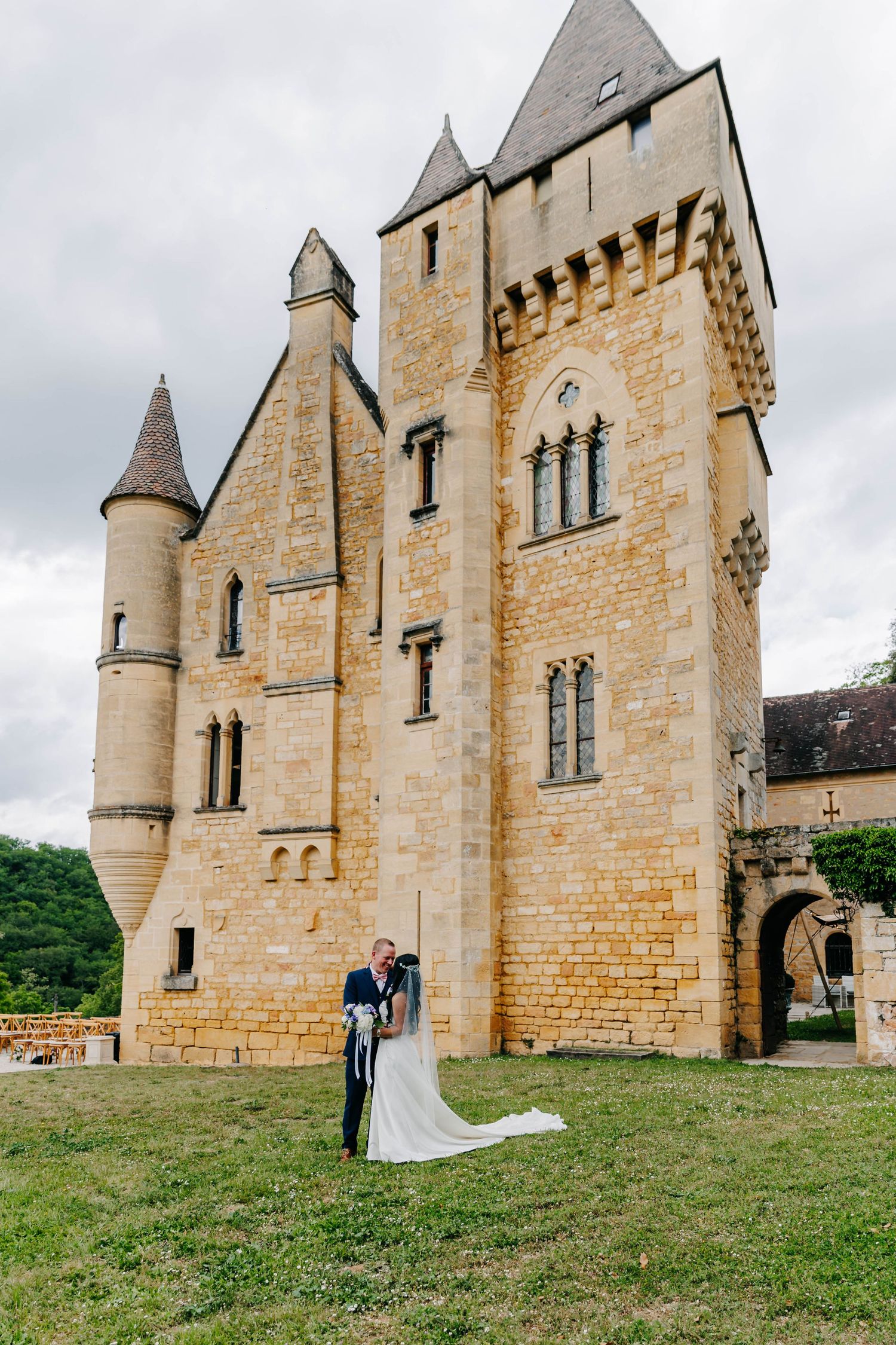 Wedding photographer in the Dordogne France