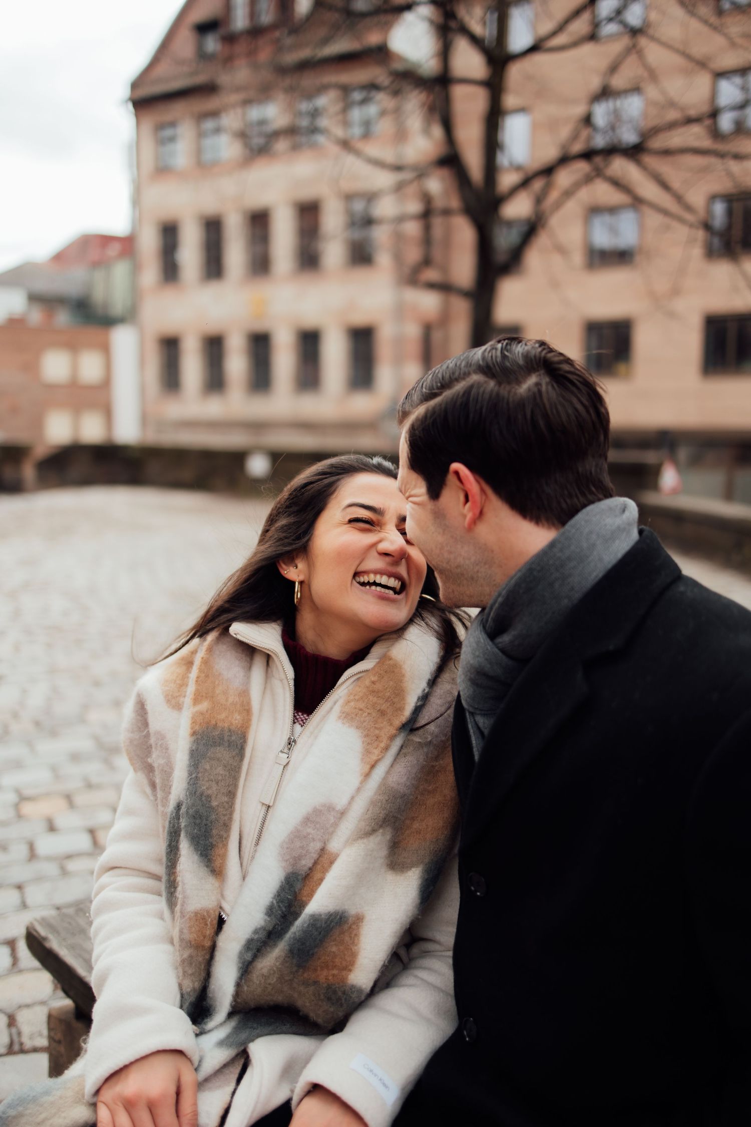Nuremberg Altstadt Proposal, Nuremberg Engagement, Proposal Photoshoot Nuremberg, Man proposing to his fiancee, Proposal Photographer