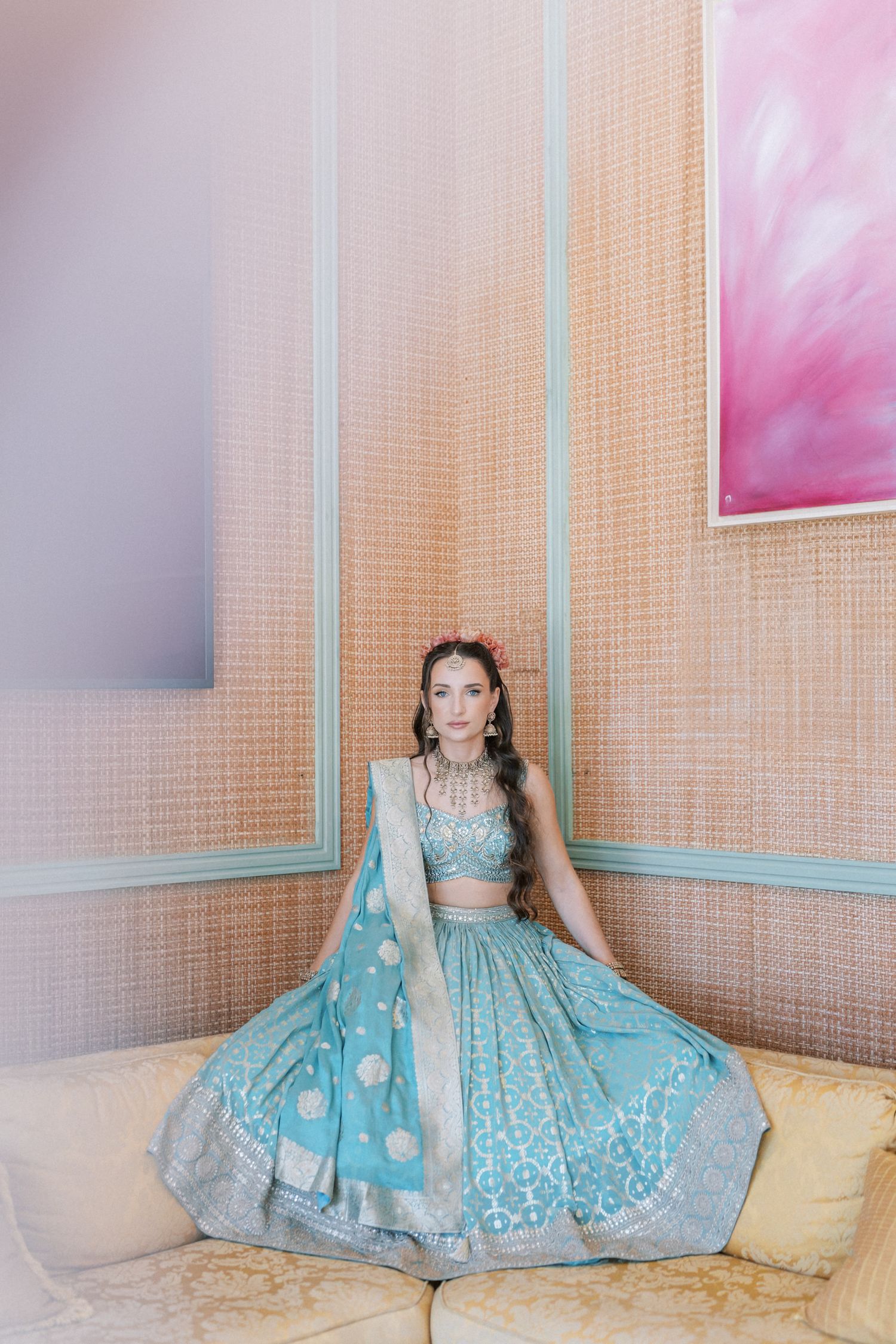 destination wedding bride portrait Herdade do Peru Portugal