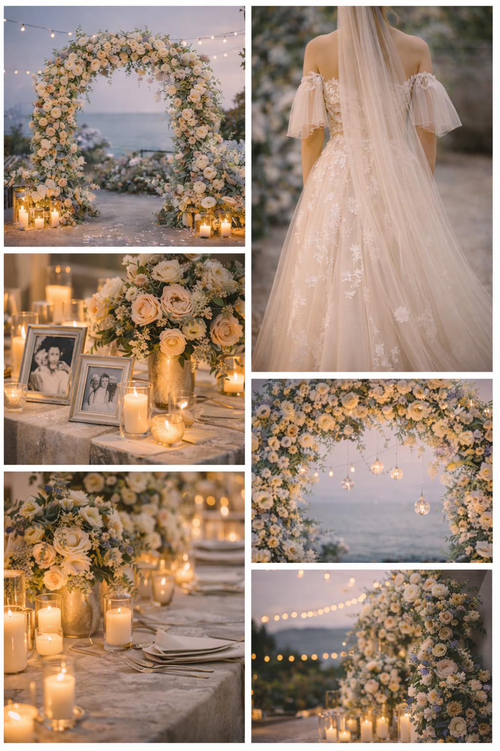 Cancer Bride Collage