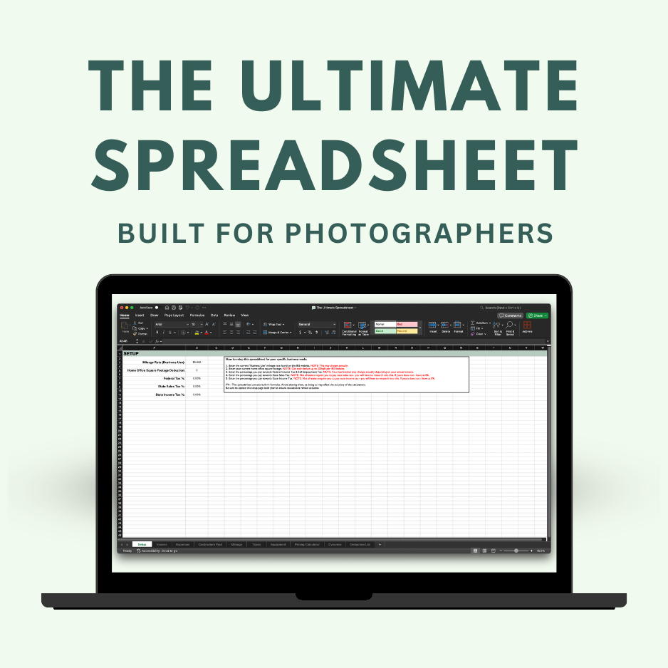 The Ultimate Spreadsheet