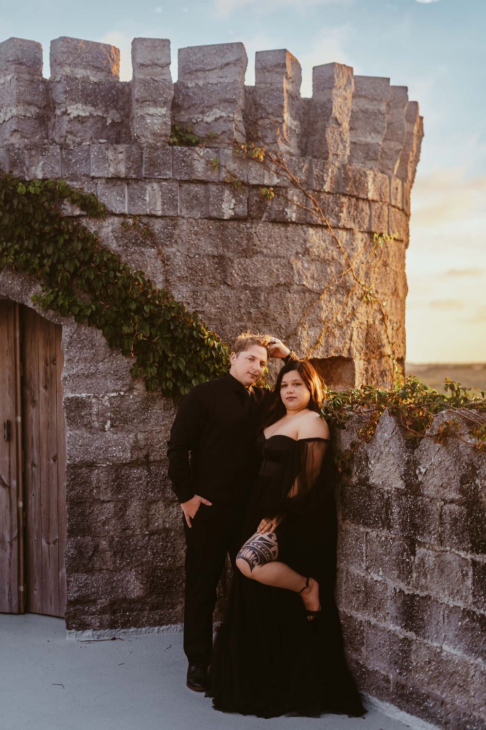 Photography session at Castle Ottis Vero Beach Florida