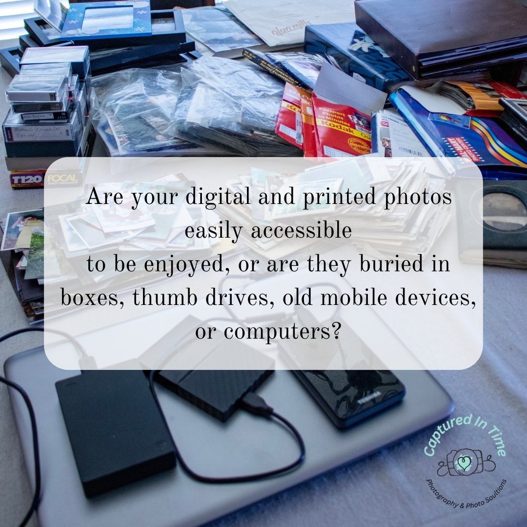 Photo quote with photos and other old media