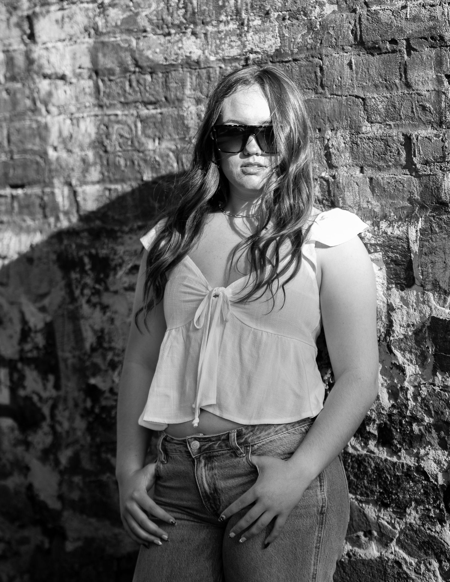 Gunnii Sack Photography, Sutter Creek CA, Senior Photoshoot, Calaveras High School, Class of 2025, Black and White photos