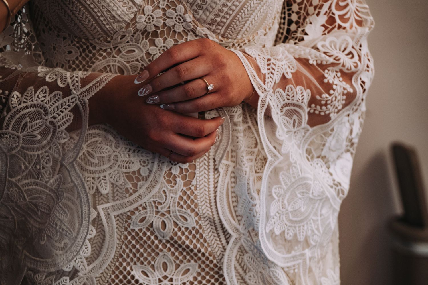 Vintage Wedding Dress, Cleveland Arcade