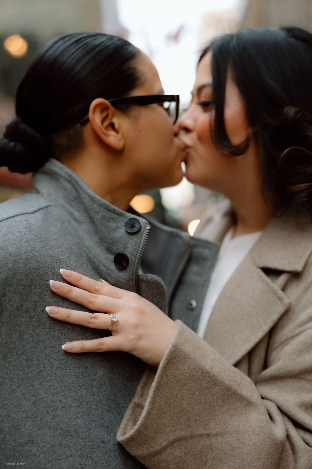 A heartfelt moment between a couple, captured in an authentic and cinematic style.