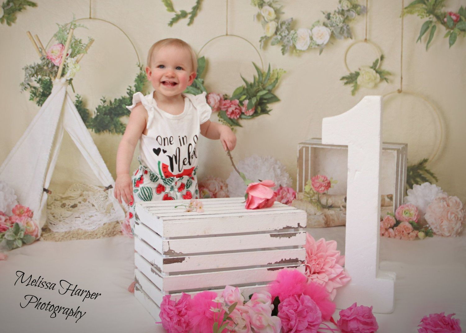Floral, Spring, cake smash