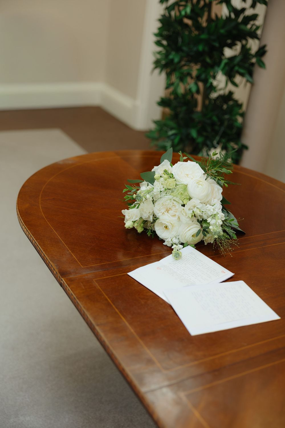Decor photos at wedding in Stockport Town Hall