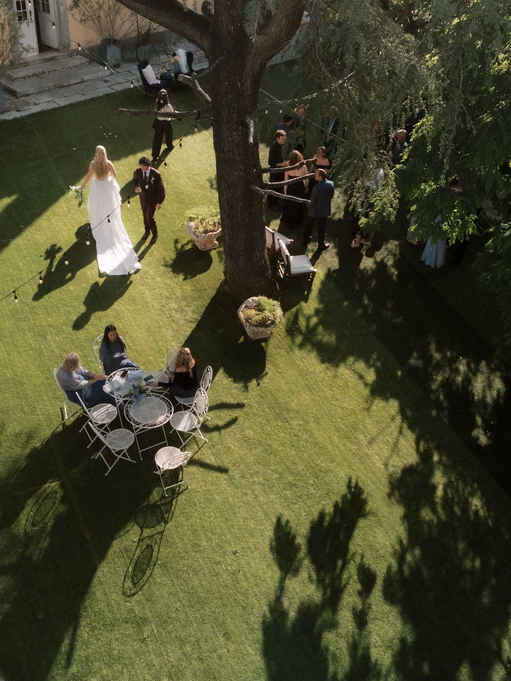 Outdoor wedding cocktail at Quinta do Torneiro Portugal
