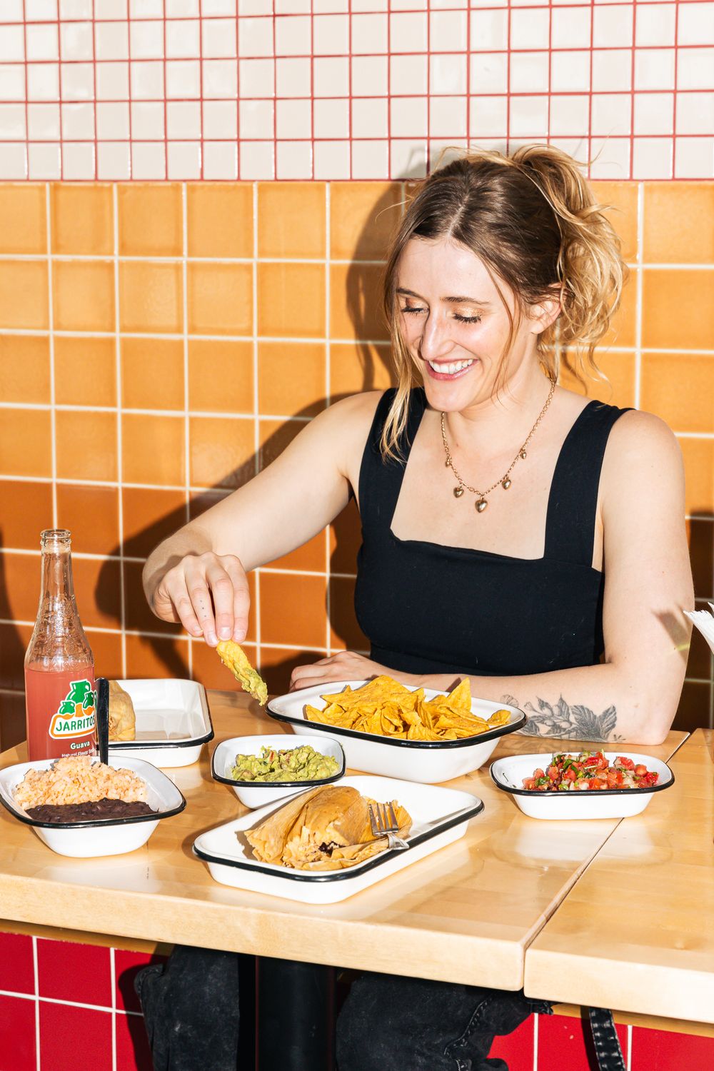 Flash photography at Tamale Box in Spokane Washington shot by Vancouver Food Photographer Rosslyn Maria.