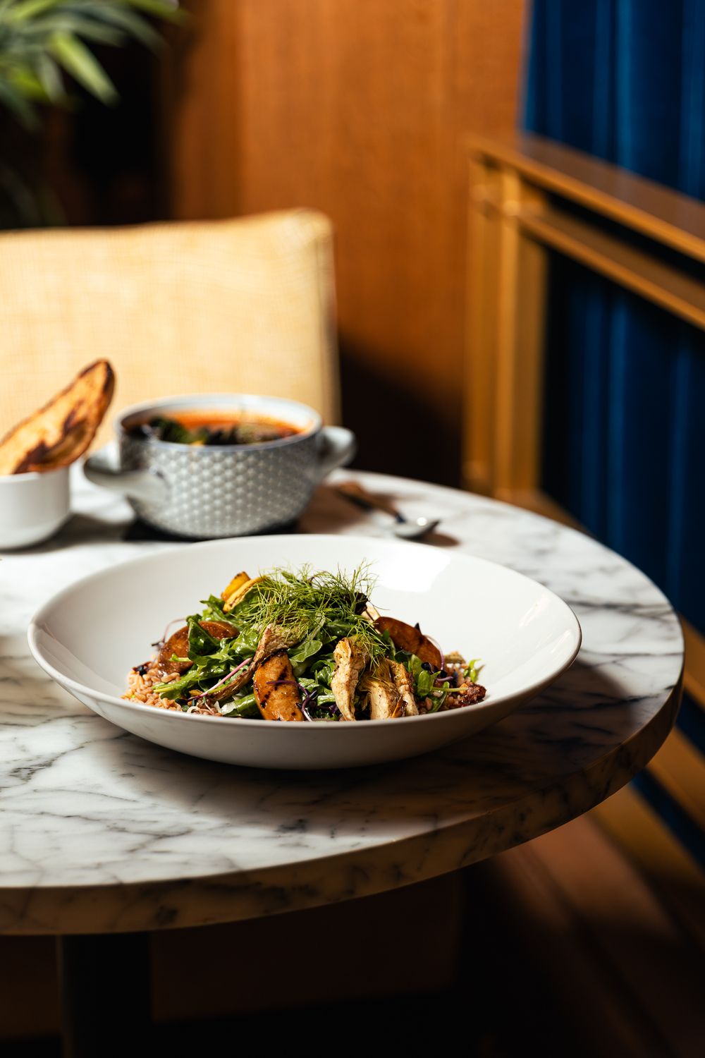 Elegant food and drinks at Polar Bar in Arctic Club Seattle, captured by Vancouver food photographer Rosslyn Maria.