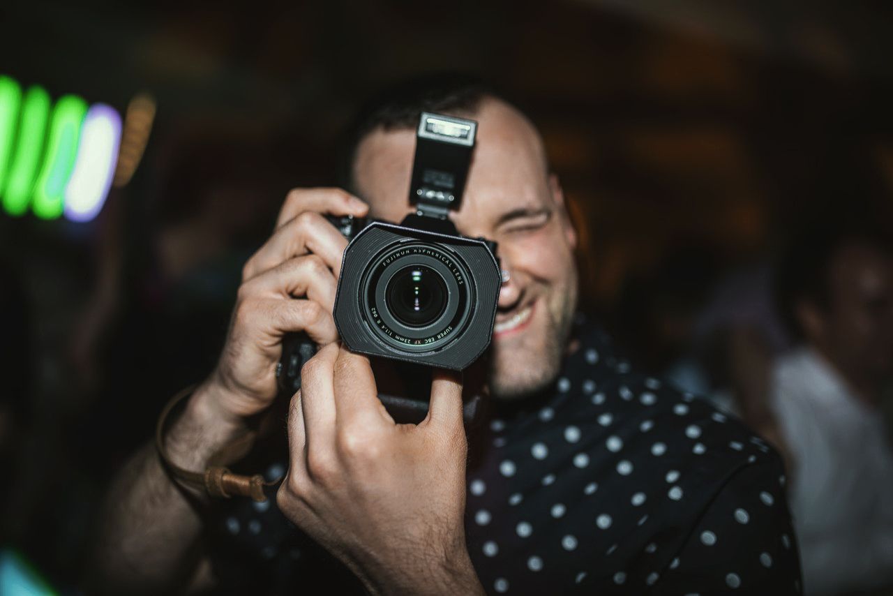 Fotograf na terenu