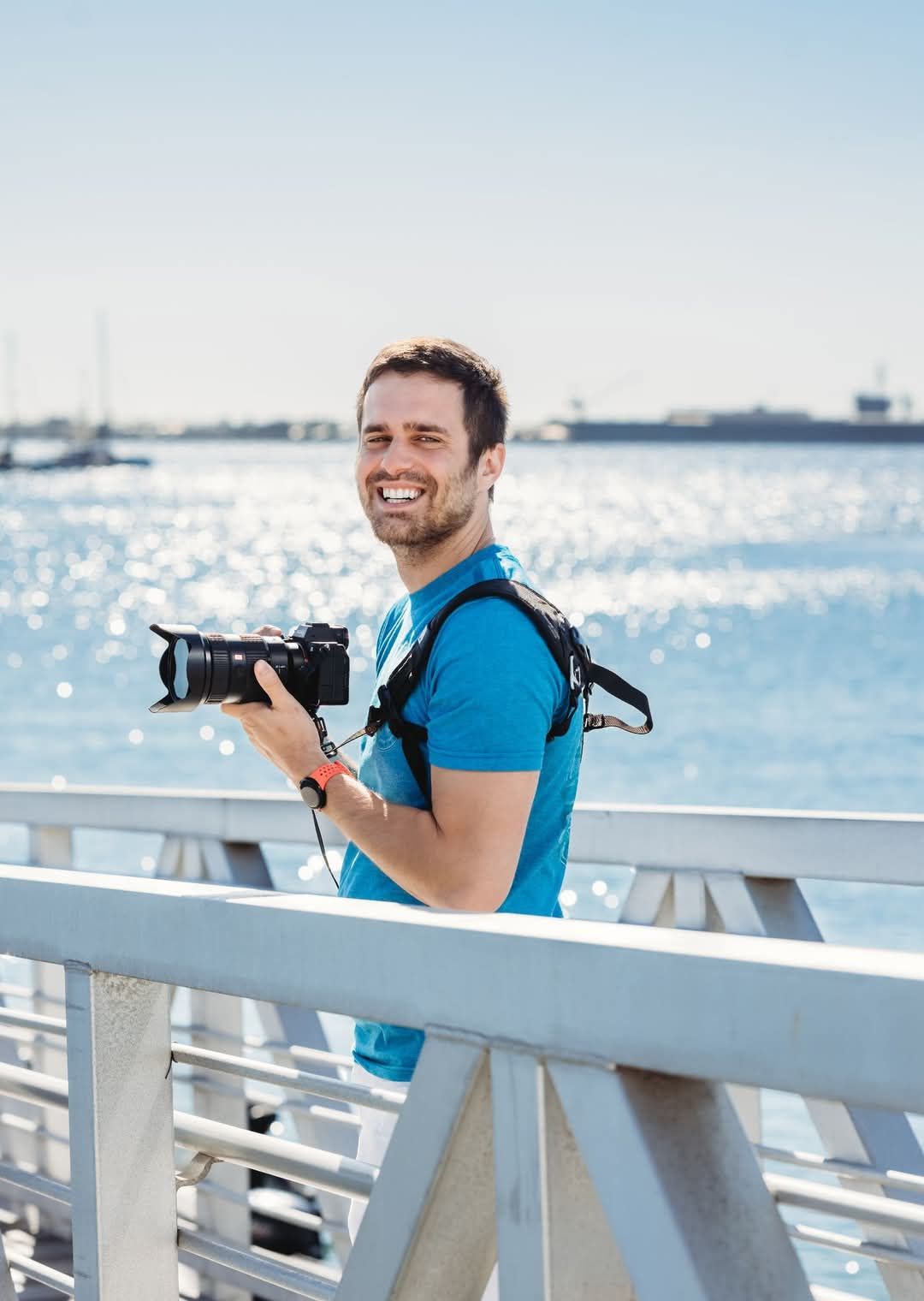 Individual portrait/headshot of Connor Strzelewicz, the face behind Connor Michael Photography.