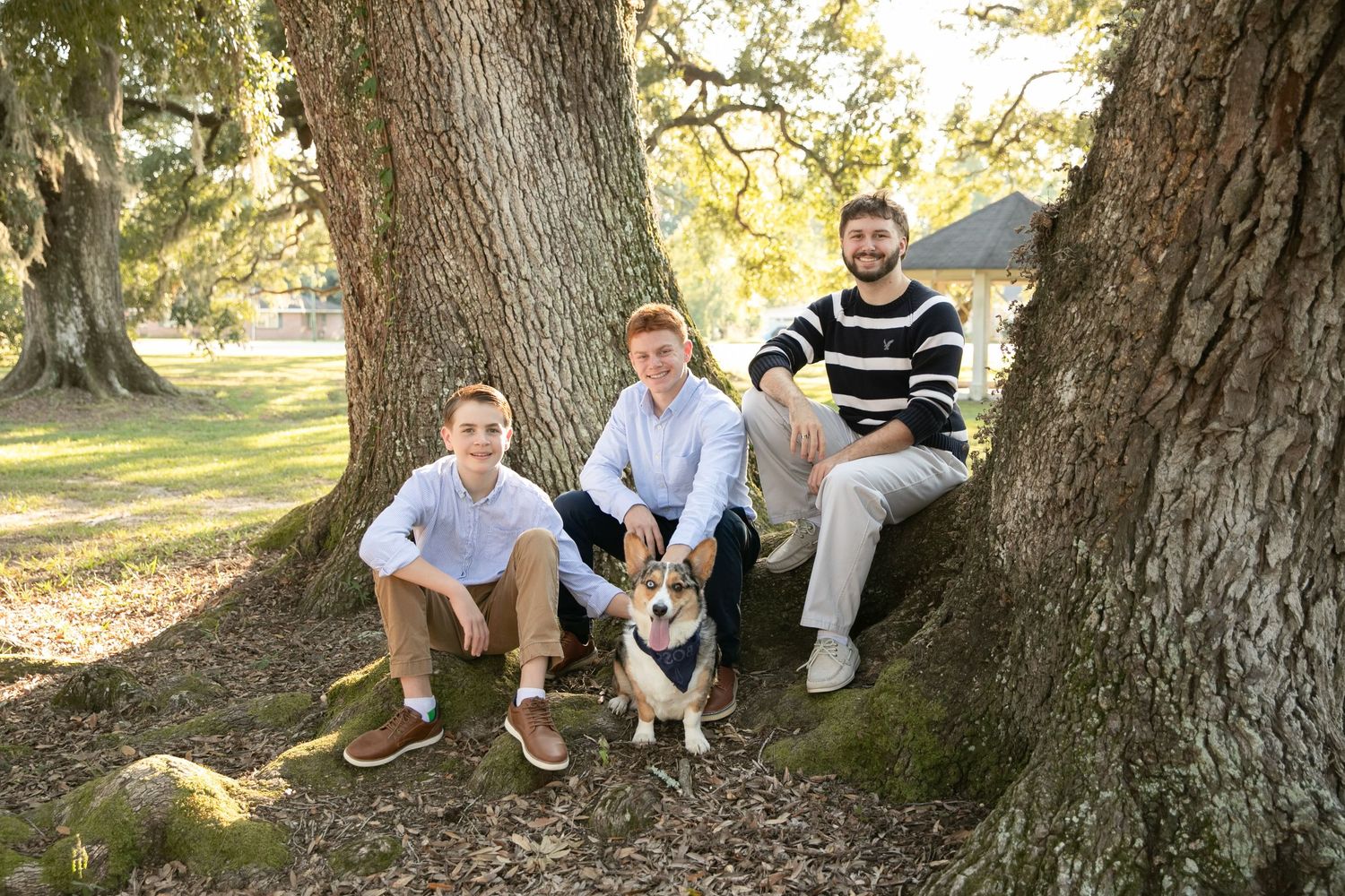 Family Mini Sessions at Central Oaks in Baton Rouge.