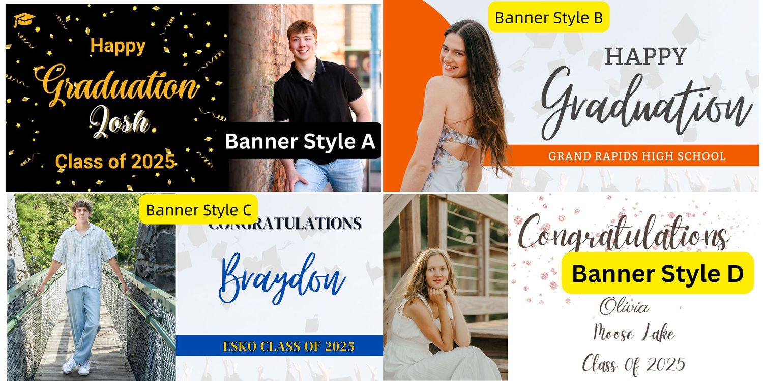 Senior Banner Options Duluth Minnesota