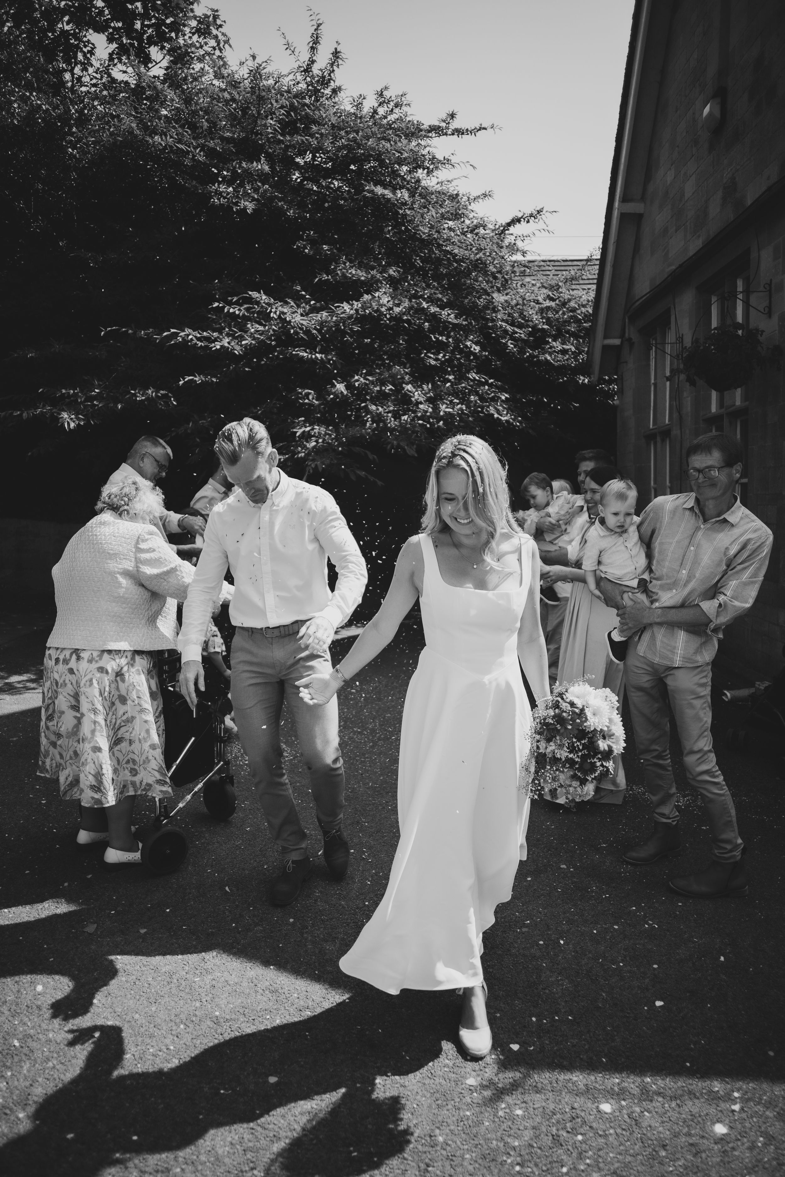 Cotswolds wedding elopement ceremony at Stroud Register Office.