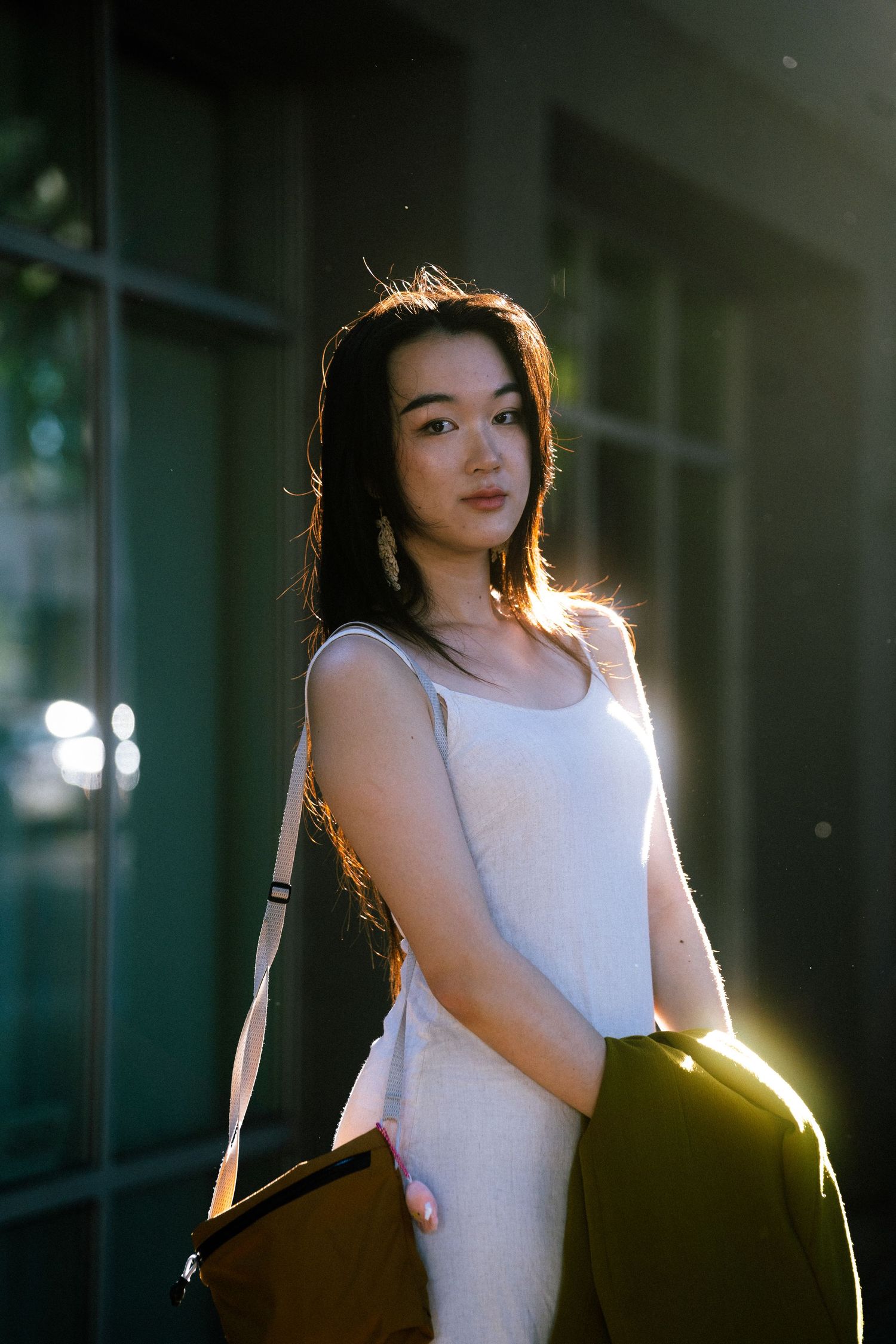 Natural-light headshot session in Pasadena for business and branding profiles