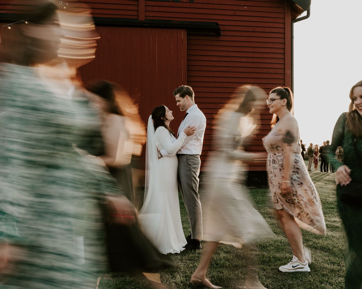 Luxury wedding photography at castle venue in Sweden
