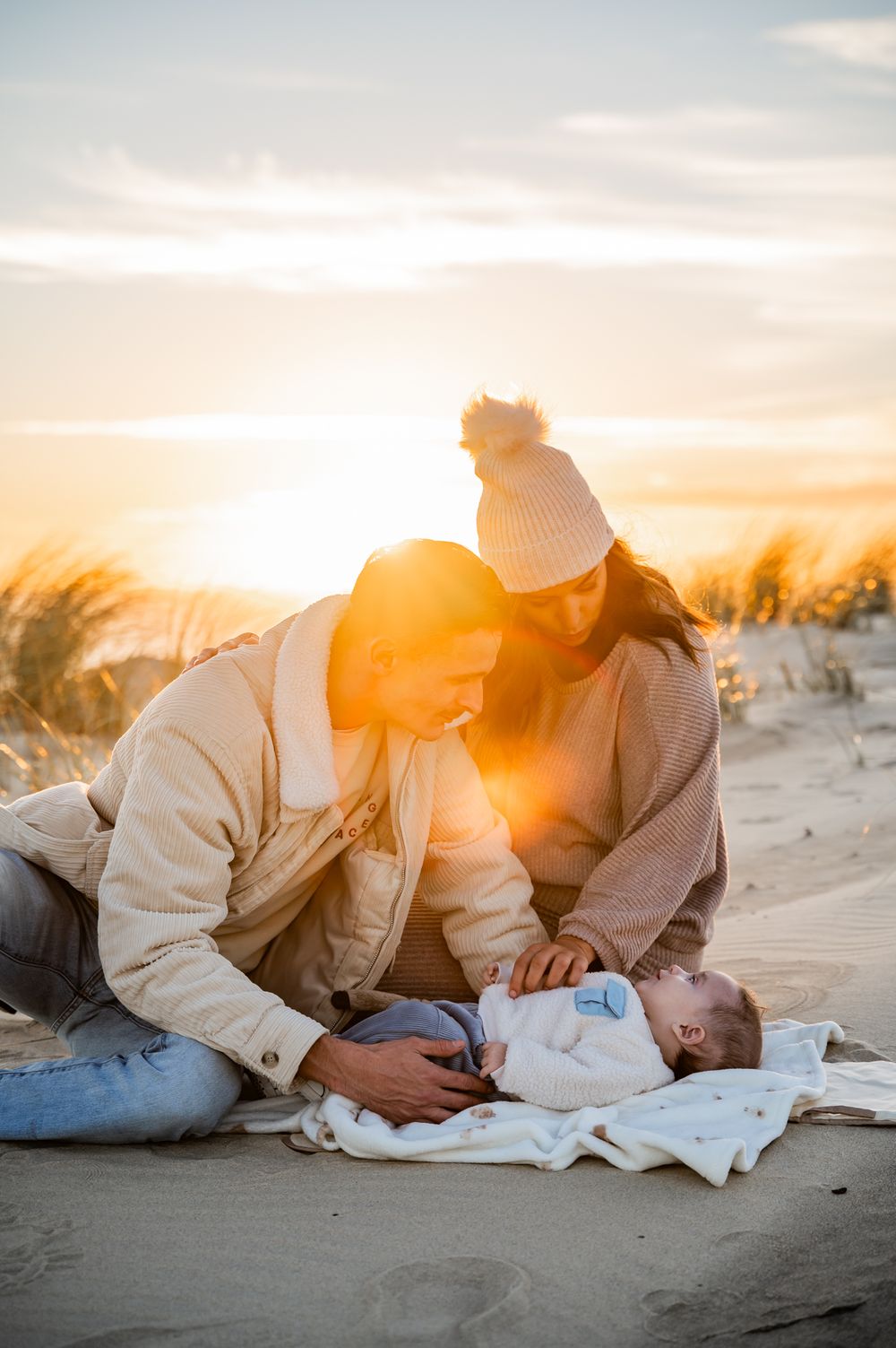 Photographe dans les dunes Biscarrosse-plage
