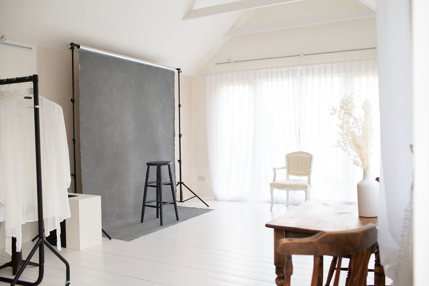 Photo of Abigail Stewart's photography studio