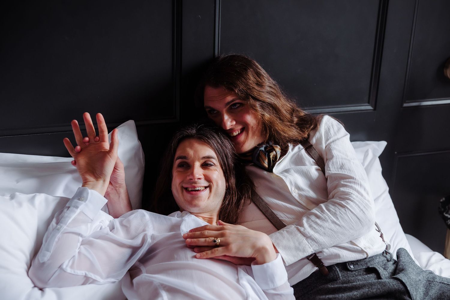 Scottish Elopement Photographer - couple laughing