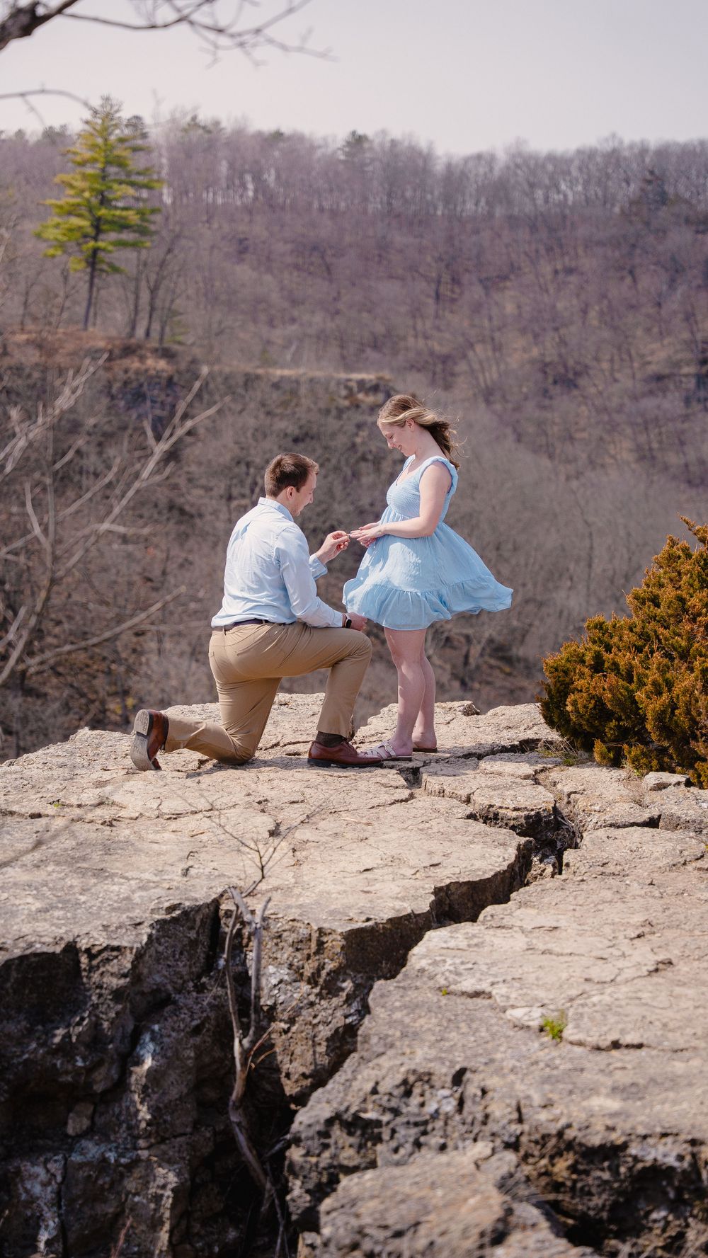 Engagement Proposal Photography In Sioux Falls, South Dakota