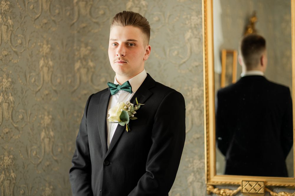 Sulhasen muotokuva Langin kauppahuoneella
