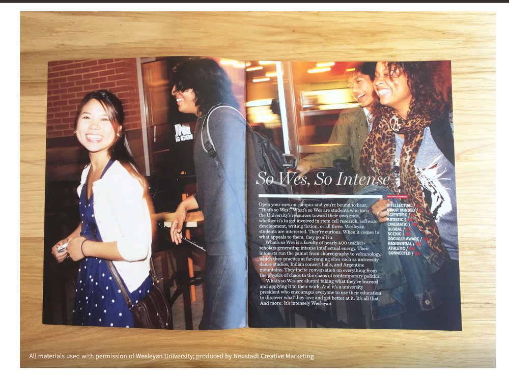 Magazine spread featuring candid photos of young people at a social event with bold text reading So Yes, So Intense.