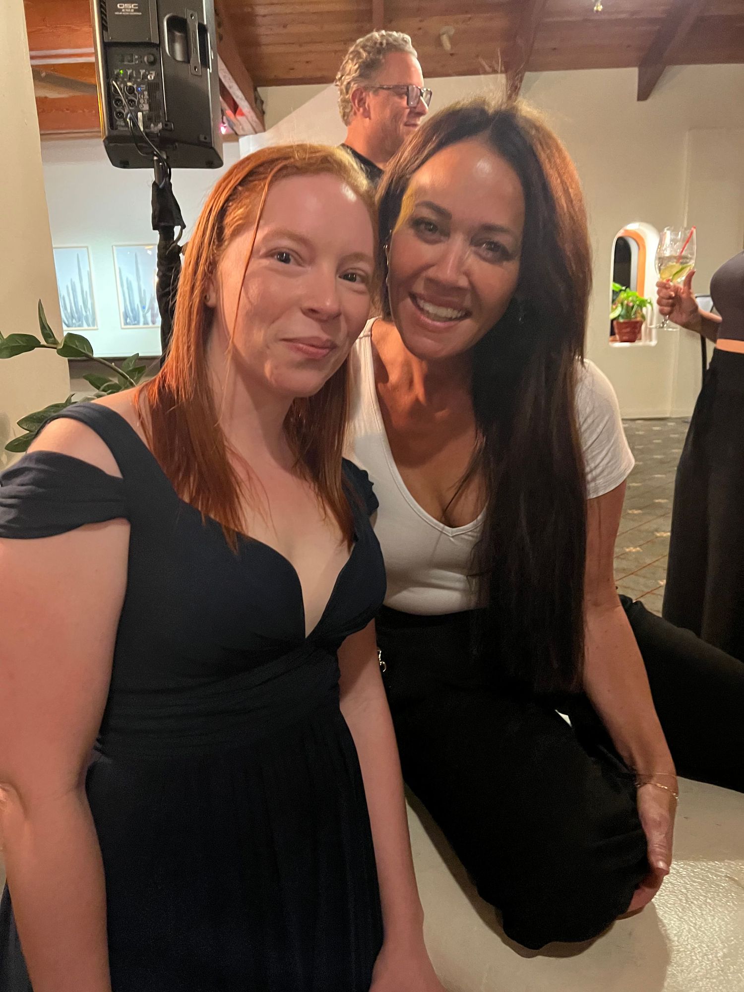 Mayeluz and Sue Bryce at the The Portraits Masters Conference in 2023.
