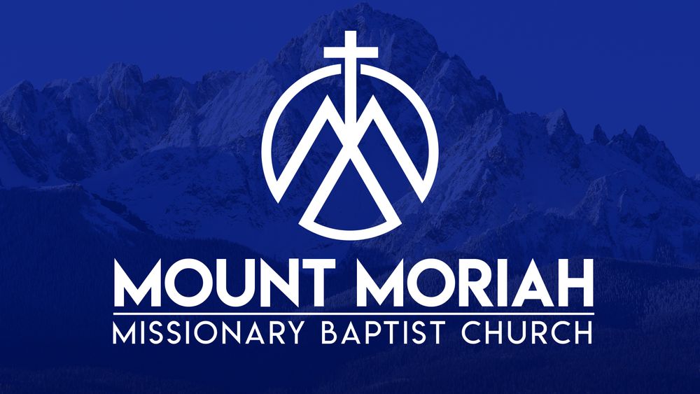A series of church logos and branding elements featuring crosses and text against a blue background.